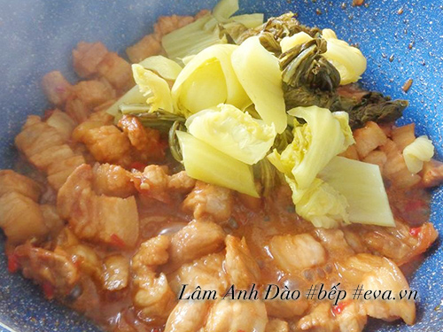 Ba chỉ xào dưa cải chua cực kỳ tốn cơm đấy nhé! - 6