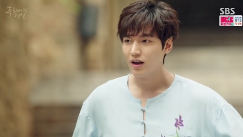 Huyền thoại biển xanh tập 2: Lee Min Ho và Jeon Ji Hyun có nụ hôn đại dương ướt át - 9