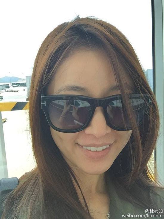 Có bầu 6 tháng, mặt mộc của Lâm Tâm Như vẫn đẹp miễn chê - 3