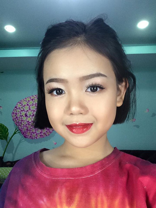 Bé gái 10X từng khiến MXH Việt sốt vì clip dạy make up nay đã xinh đẹp thế này đây - 6