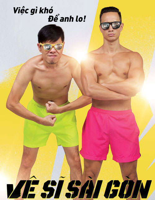 Người yêu Trương Ngọc Ánh diện quần đùi... hồng phấn làm quot;Vệ sĩ Sài Gònquot; - 2
