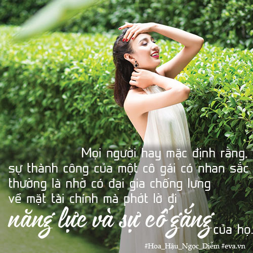 Hoa hậu Ngọc Diễm: quot;Phụ nữ lãnh đạo không thua đàn ôngquot; - 1