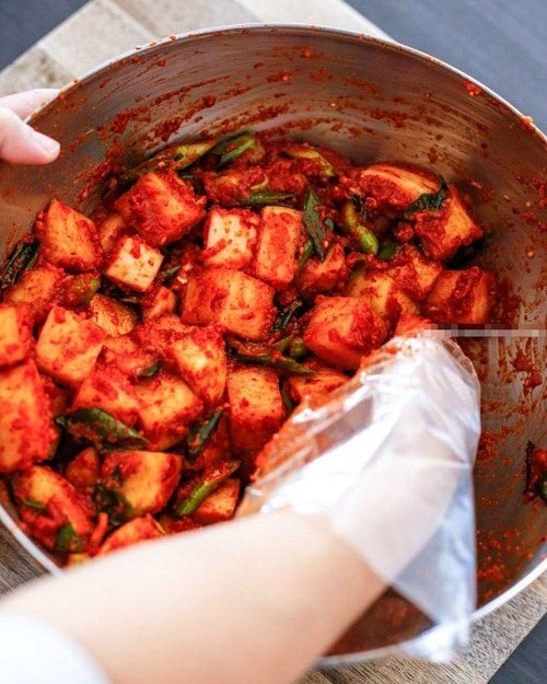 Kim chi củ cải kiểu Hàn ngon miễn bàn - 5