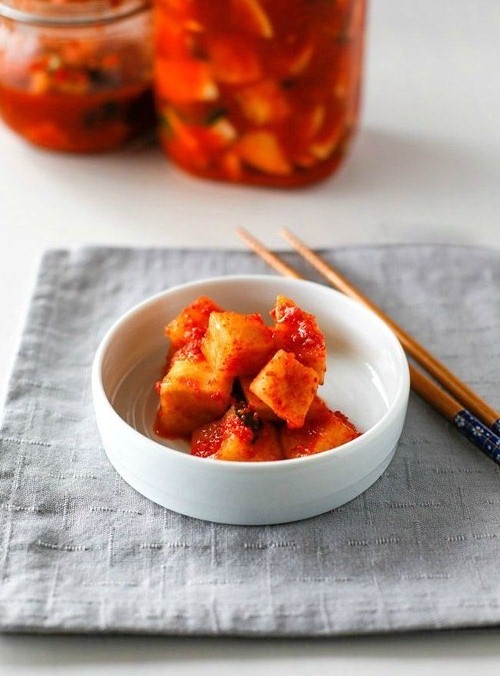 Kim chi củ cải kiểu Hàn ngon miễn bàn - 7