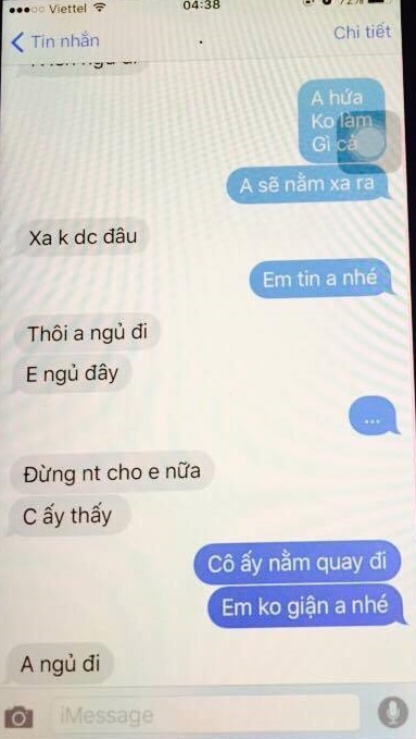 Chồng khúm núm nhắn tin xin phép bồ cho được nằm cùng vợ gây phẫn nộ MXH - 3