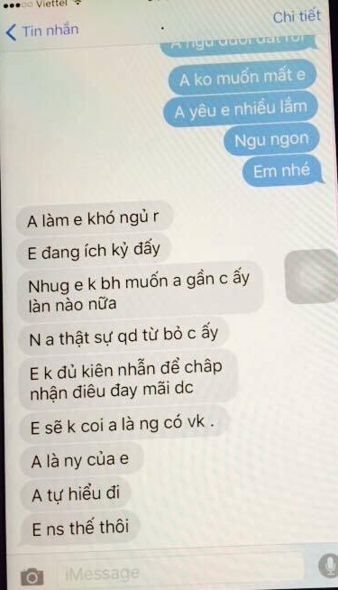 Chồng khúm núm nhắn tin xin phép bồ cho được nằm cùng vợ gây phẫn nộ MXH - 4
