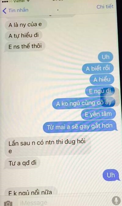 Chồng khúm núm nhắn tin xin phép bồ cho được nằm cùng vợ gây phẫn nộ MXH - 5