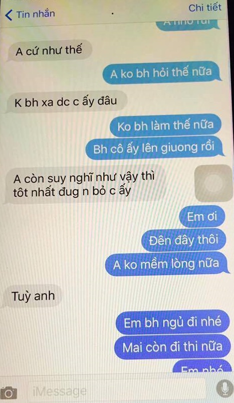 Chồng khúm núm nhắn tin xin phép bồ cho được nằm cùng vợ gây phẫn nộ MXH - 8