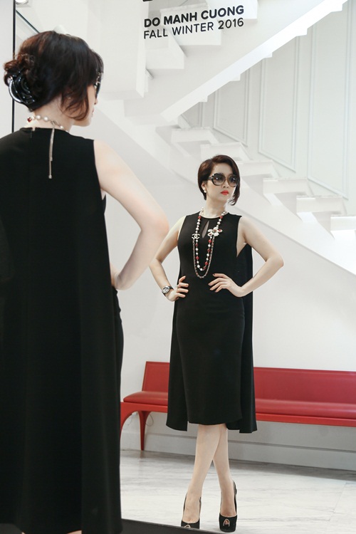 HH Giáng My chuẩn bị váy áo trước cả 10 ngày để làm MC - 6