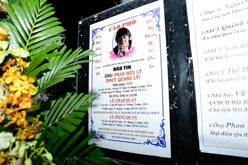 Thành Lộc, Ái Phương, Ánh Tuyết lặng đi trước linh cữu ca sĩ Quang Lý - 18