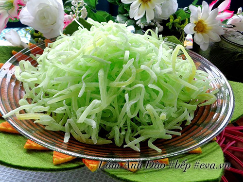 Mứt đu đủ vị lá dứa không cần nước vôi trong vẫn tuyệt ngon ngày Tết - 10