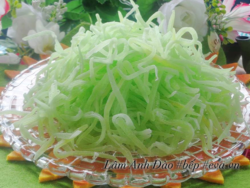 Mứt đu đủ vị lá dứa không cần nước vôi trong vẫn tuyệt ngon ngày Tết - 8