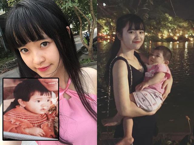 Sự giống nhau kỳ lạ của bé gái Lào Cai 3,5kg và mẹ nuôi 9x khi cùng 15 tháng tuổi