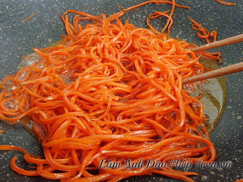 Mứt cà rốt sợi ngọt thơm ngày Tết - 7