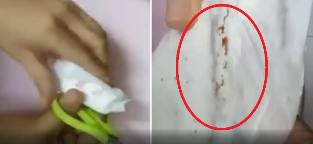 Phát hiện thứ bên trong lõi băng vệ sinh có thể khiến bạn giật mình sợ hãi - 1