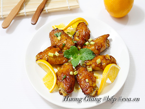 Cánh gà sốt cam ngon mê, ăn là phê - 5