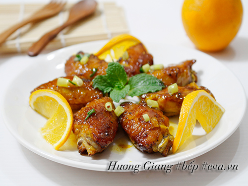 Cánh gà sốt cam ngon mê, ăn là phê - 8