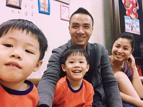 2 con sinh đôi của MC Hoàng Linh ngày càng đáng yêu, kháu khỉnh - 2