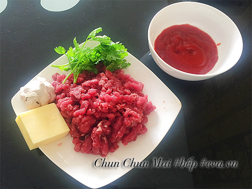 Đổi vị với thịt bò viên phô mai sốt tương cà ngon mê ly - 1