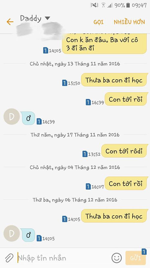 Cười bò với những tin nhắn giữa bố mẹ và con khi phụ huynh quá “kiệm lời” - 5