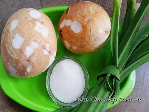 Mứt dừa vị lá dứa thơm ngon, đẹp mắt - 1