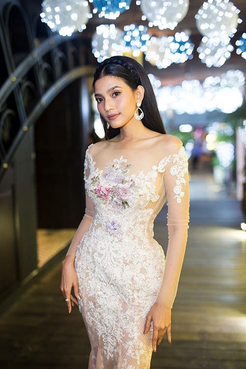 Á hậu Trương Thị May thu hút mọi sự chú ý vì bất ngờ gợi cảm amp;#34;khó cưỡngamp;#34; - 1