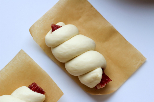 Bánh bao nhân lạp xưởng lạ miệng mà ngon - 5