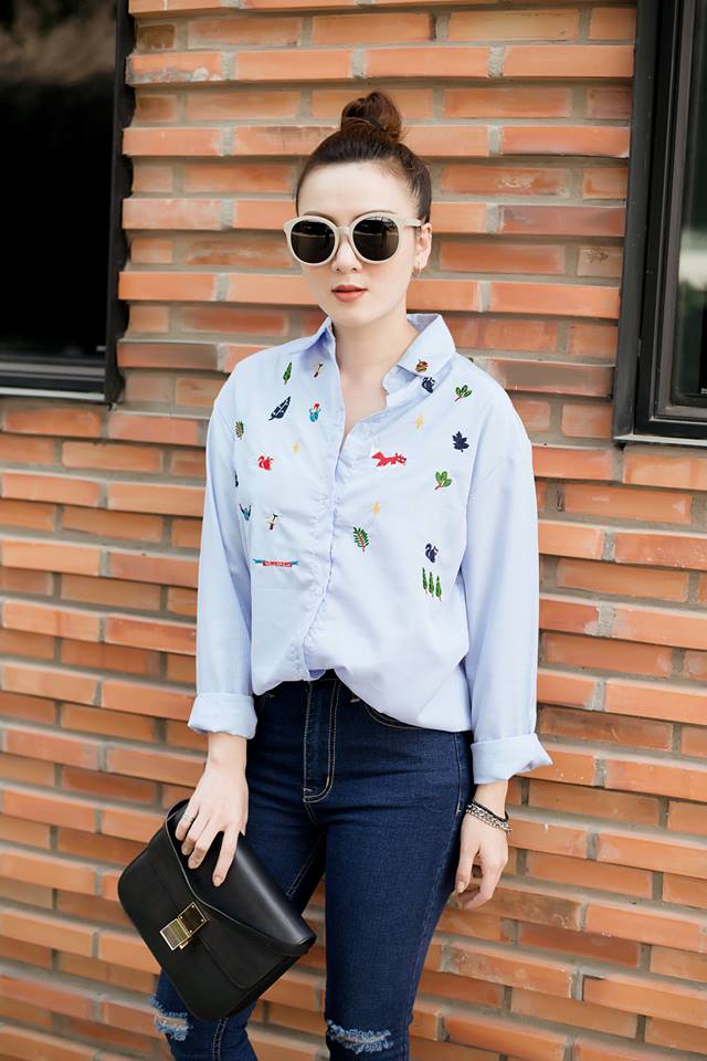 Cặp chị em sành điệu nhất Việt Nam mách cách che bụng mỡ hiệu quả từ váy áo giá rẻ - 7