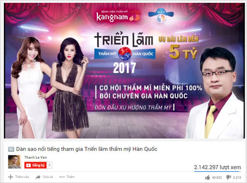 Loạt sao hot xuất hiện trong Triển lãm thẩm mỹ Hàn Quốc - 1