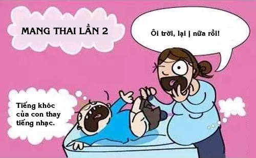 Sự khác biệt hài hước giữa mang thai lần đầu và lần hai - 10