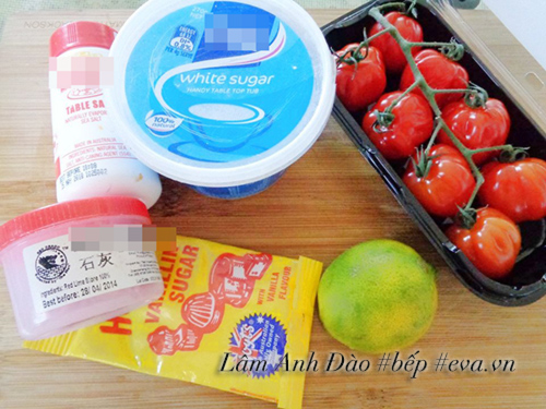 Mứt cà chua bi dẻo ngon, ngọt ngào ngày Tết - 1