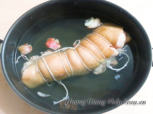 Thịt chân giò ngâm mắm ăn chơi ngày Tết - 3