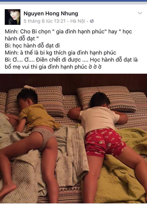 Xuân Bắc và con trai - cặp bố con được chế ảnh amp;#34;cười đau ruộtamp;#34; nhiều nhất 2016 - 9
