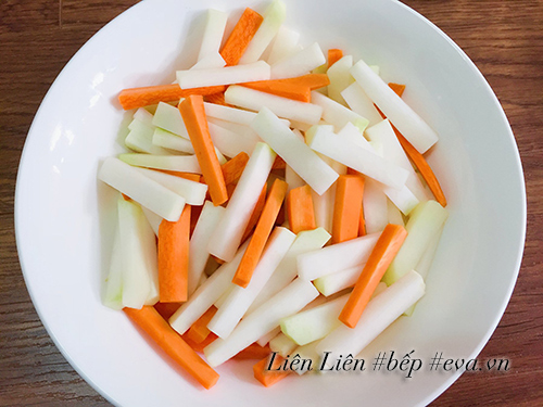 Dưa su hào muối chua giòn giòn chống ngán - 2