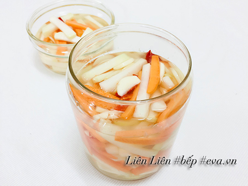 Dưa su hào muối chua giòn giòn chống ngán - 7