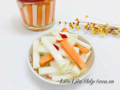 Dưa su hào muối chua giòn giòn chống ngán - 9
