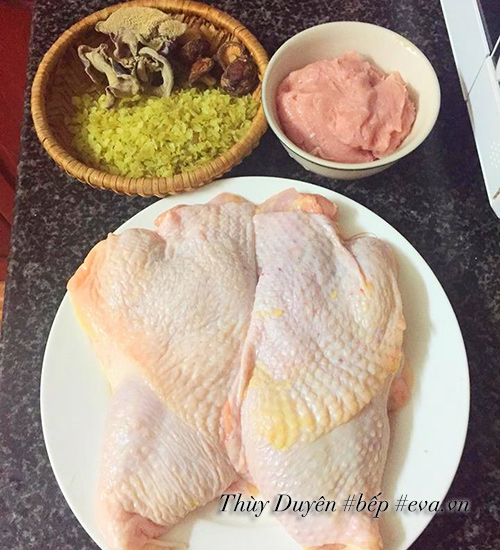 Gà cuộn cốm thơm ngon cho Tết Dương lịch - 1