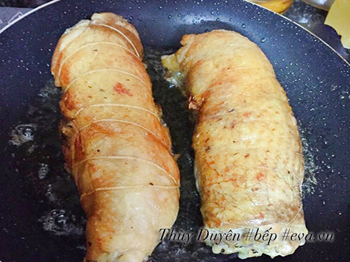 Gà cuộn cốm thơm ngon cho Tết Dương lịch - 8