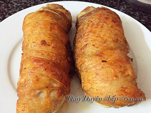 Gà cuộn cốm thơm ngon cho Tết Dương lịch - 9