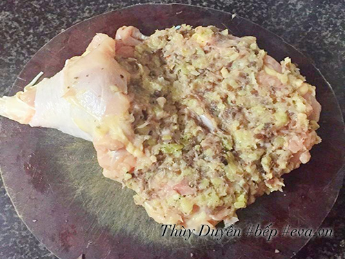 Gà cuộn cốm thơm ngon cho Tết Dương lịch - 4