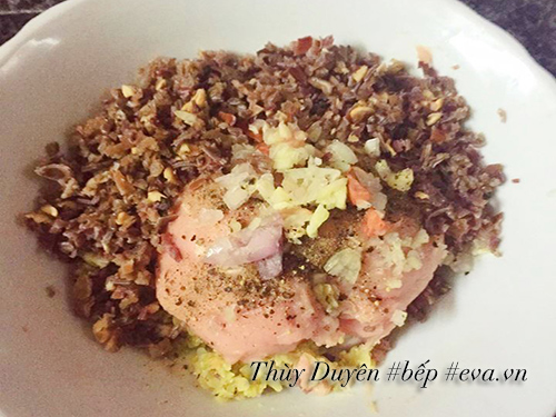 Gà cuộn cốm thơm ngon cho Tết Dương lịch - 2