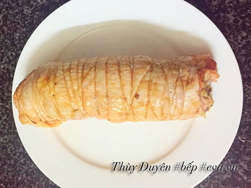 Gà cuộn cốm thơm ngon cho Tết Dương lịch - 6