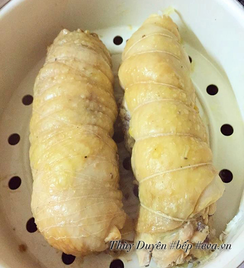 Gà cuộn cốm thơm ngon cho Tết Dương lịch - 7