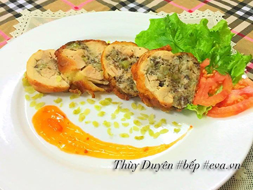 Gà cuộn cốm thơm ngon cho Tết Dương lịch - 11