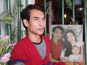 Làm bố lần 2 ở tuổi 55, diễn viên Phú Đôn bị đùa là ông đưa cháu đi chơi