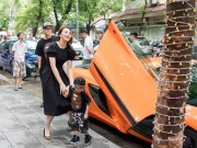 Giải trí - Ngọc Thạch rạng rỡ tái xuất, khoe chồng và con trai cùng siêu xe tiền tỷ