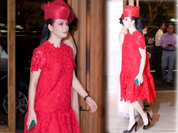 Sao mặc xấu tuần: Đại mỹ nhân thập niên 90 bị chê vì nổi tại đám cưới Thu Thảo