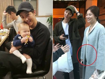 Ngắm Song Joong Ki ôm ấp trẻ con, fan muốn Song Hye Kyo sớm có ngay em bé