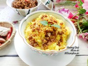 Bếp Eva - Xôi thịt chưng mắm tép ăn mãi vẫn thòm thèm