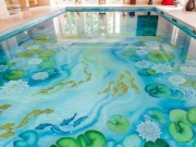 Nhà đẹp - Không thể rời mắt trước kiểu bể bơi trông hệt như hồ sen tuyệt đẹp